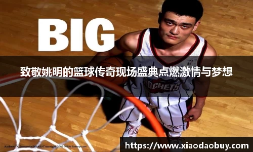 致敬姚明的篮球传奇现场盛典点燃激情与梦想